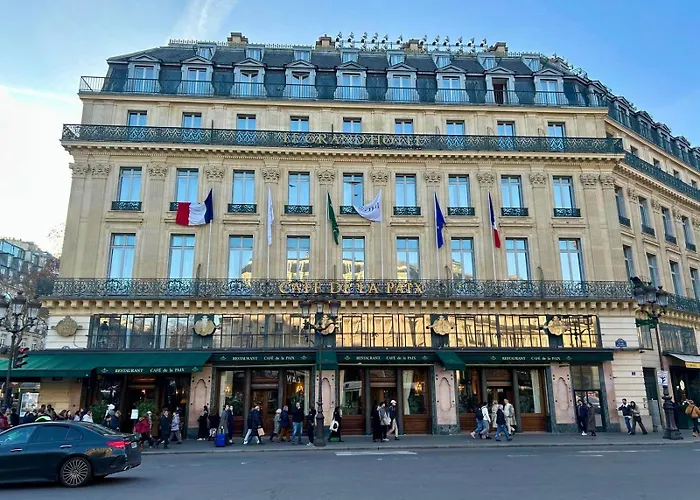 Galeries Lafayette, Opera, Elegant 2 Pieces Au Calme Lägenhet *